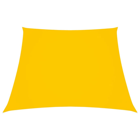 Vela parasol tela Oxford trapecio 2/4x3 m Amarillo