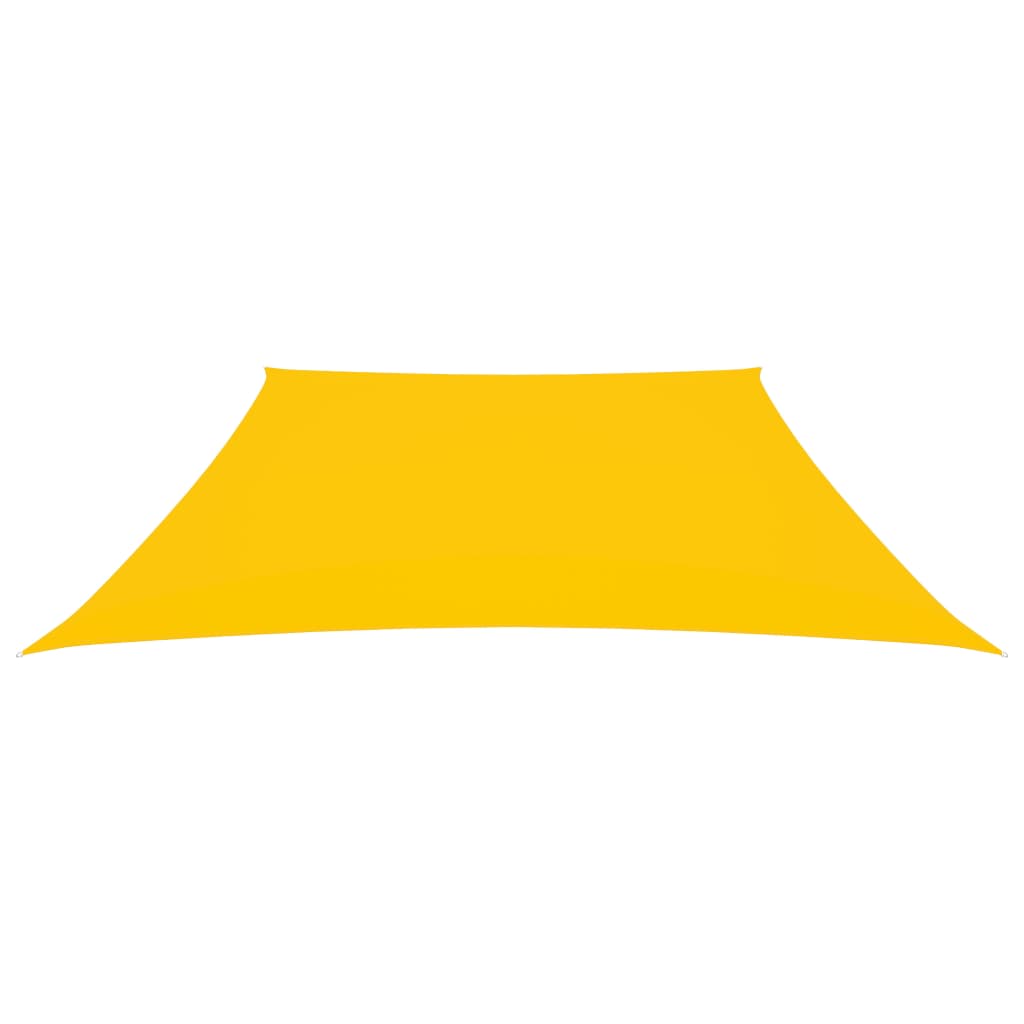 Vela parasol tela Oxford trapecio 2/4x3 m Amarillo