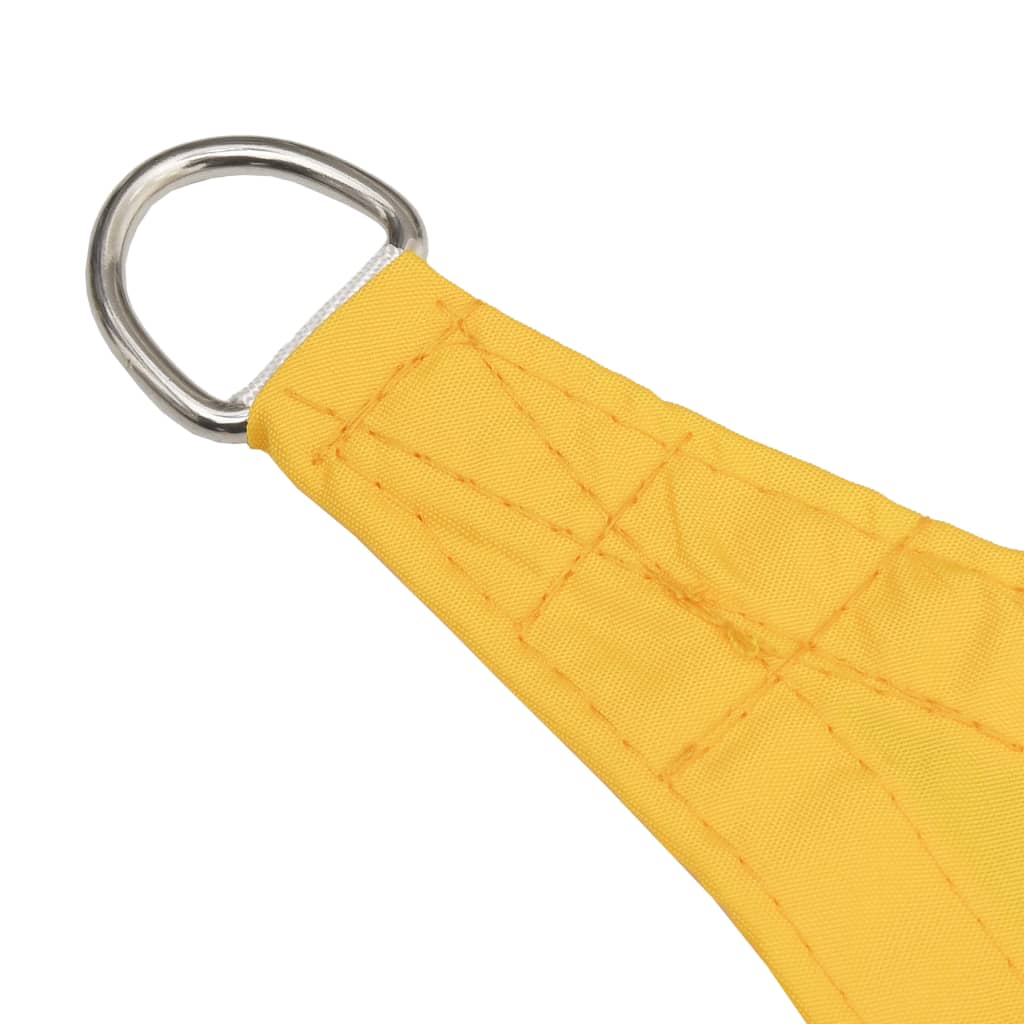 Vela parasol tela Oxford trapecio 2/4x3 m Amarillo