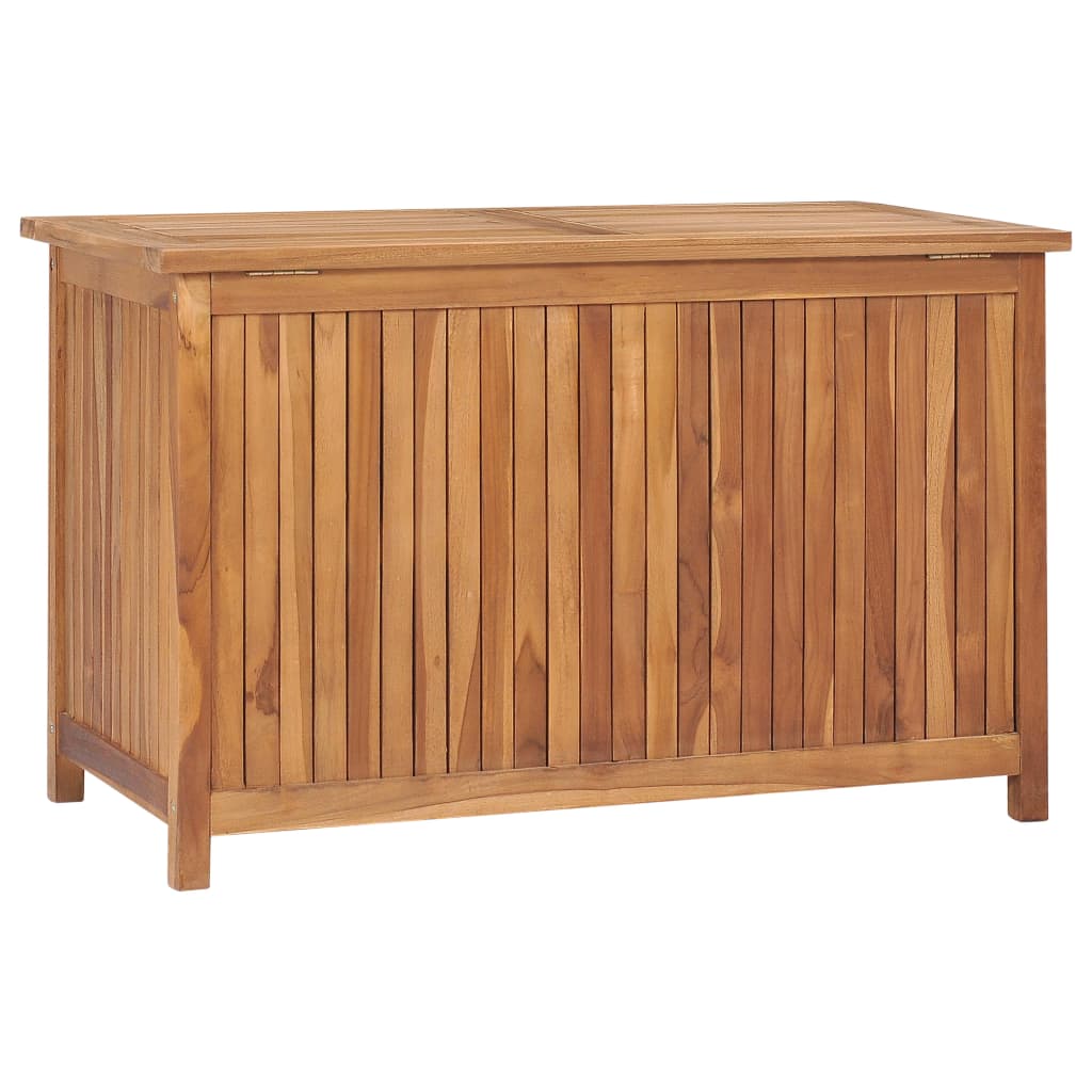 Boîte de rangement de jardin 90x50x58 cm Bois de teck solide