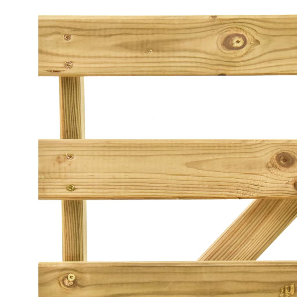 Banc de jardin 120 cm Bois de pin imprégné