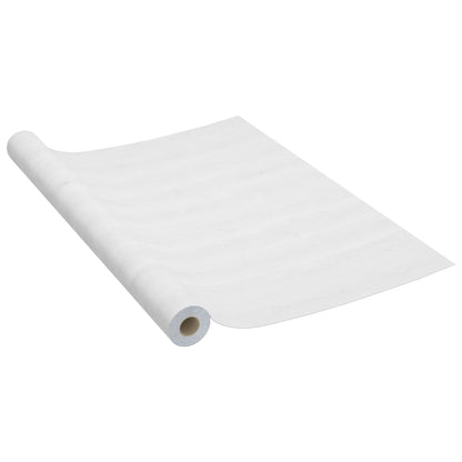 Films autoadhésifs pour meubles 2 pcs Bois blanc 500x90 cm PVC