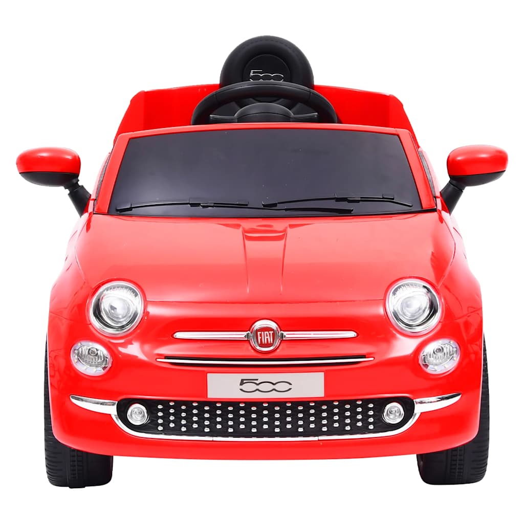 Voiture électrique pour enfants Fiat 500 Rouge