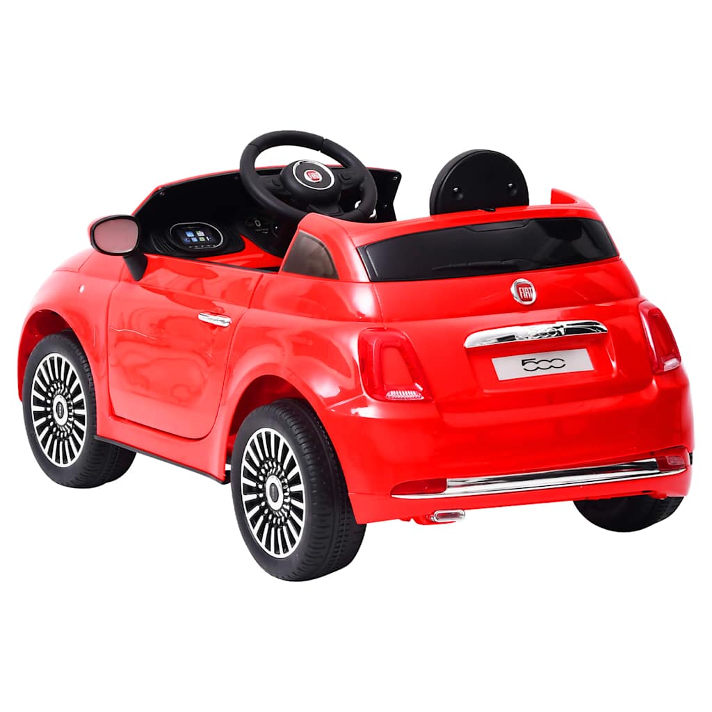 Voiture électrique pour enfants Fiat 500 Rouge