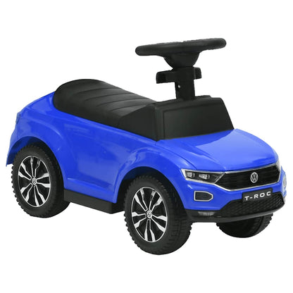 Voiture à pédales Volkswagen T-Roc Bleu