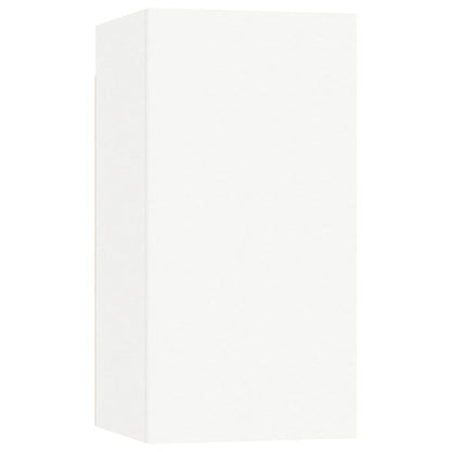 Meubles TV 2 pcs Blanc 30,5x30x60 cm Bois d’ingénierie