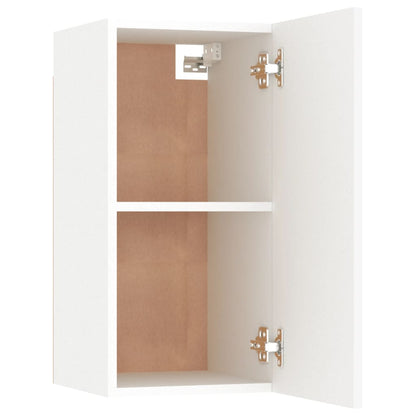 Meubles TV 2 pcs Blanc 30,5x30x60 cm Bois d’ingénierie