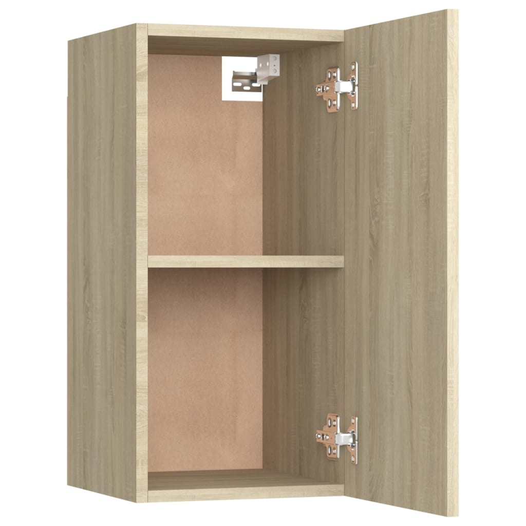 Meubles TV 2 pcs Chêne sonoma 30,5x30x60 cm Bois d’ingénierie