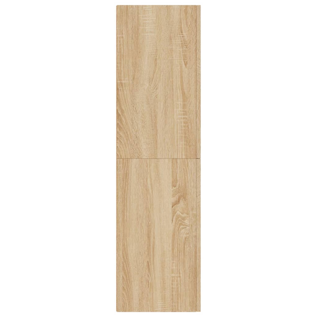 Meubles TV 2 pcs Chêne sonoma 30,5x30x110 cm Bois d’ingénierie