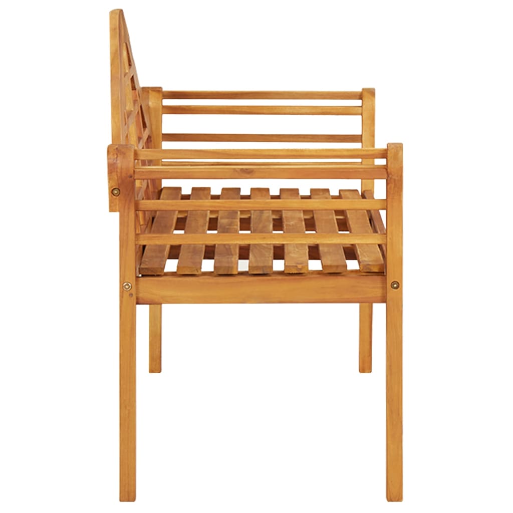 Banc de jardin 125 cm Bois d'acacia solide