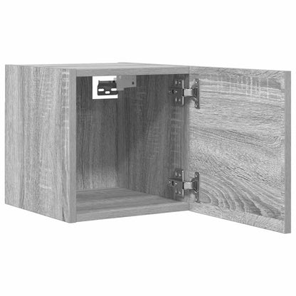 Meubles TV muraux 2 pcs Sonoma gris 30,5x30x30 cm