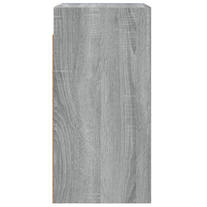 Meubles TV Sonoma gris 30,5x30x60 cm Bois d'ingénierie