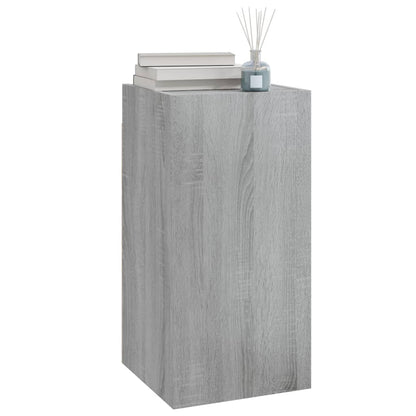 Meubles TV Sonoma gris 30,5x30x60 cm Bois d'ingénierie