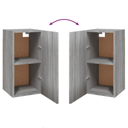 Meubles TV 2 pcs Sonoma gris 30,5x30x60 cm Bois d'ingénierie