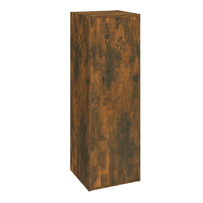 Meubles TV 2 pcs Chêne fumé 30,5x30x90 cm Bois d'ingénierie