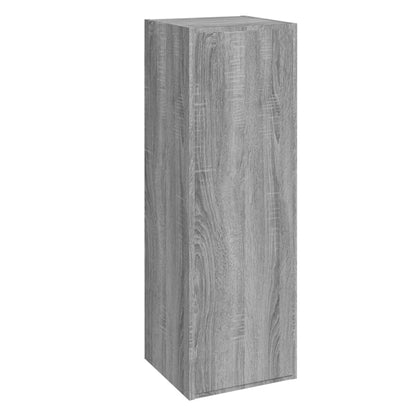 Meubles TV Sonoma gris 30,5x30x90 cm Bois d'ingénierie