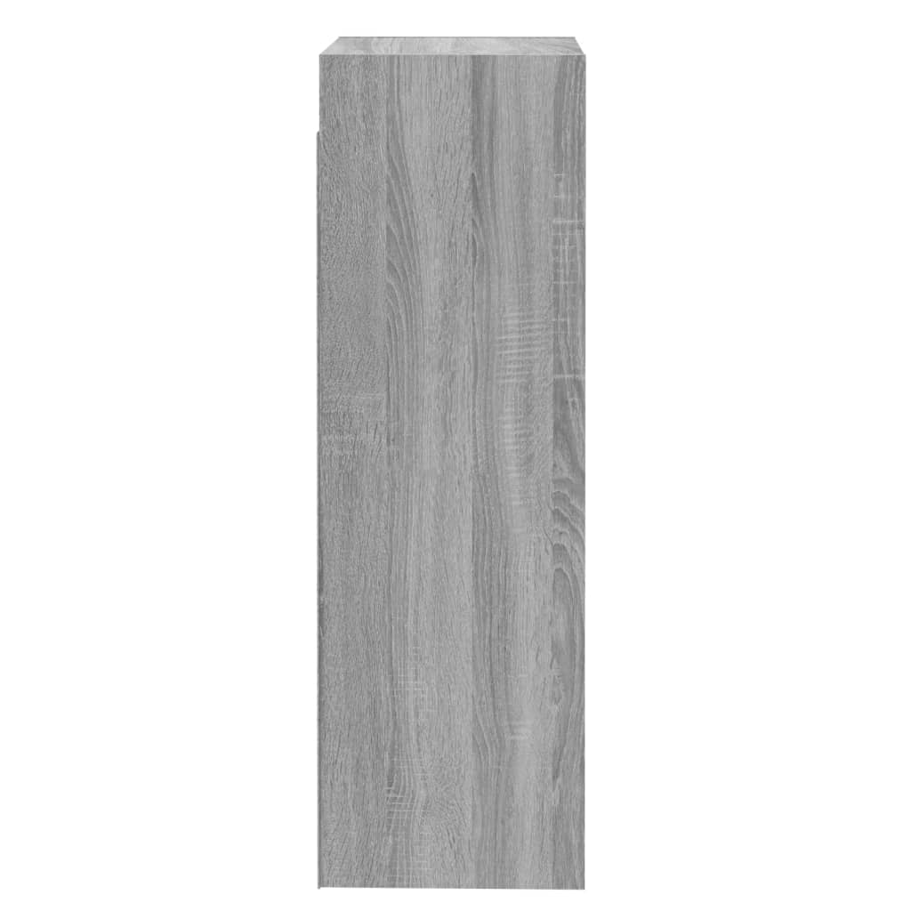 Meubles TV Sonoma gris 30,5x30x90 cm Bois d'ingénierie