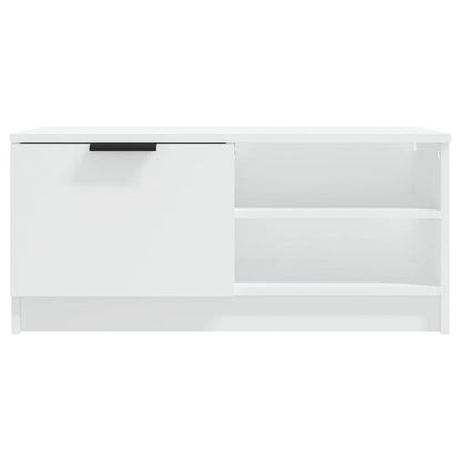 Meubles TV 2 pcs Blanc 80x35x36,5 cm Bois d'ingénierie