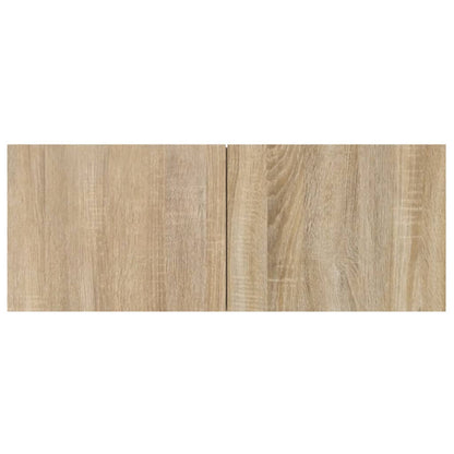 Meubles TV 2 pcs chêne sonoma 80x30x30 cm bois d'ingénierie