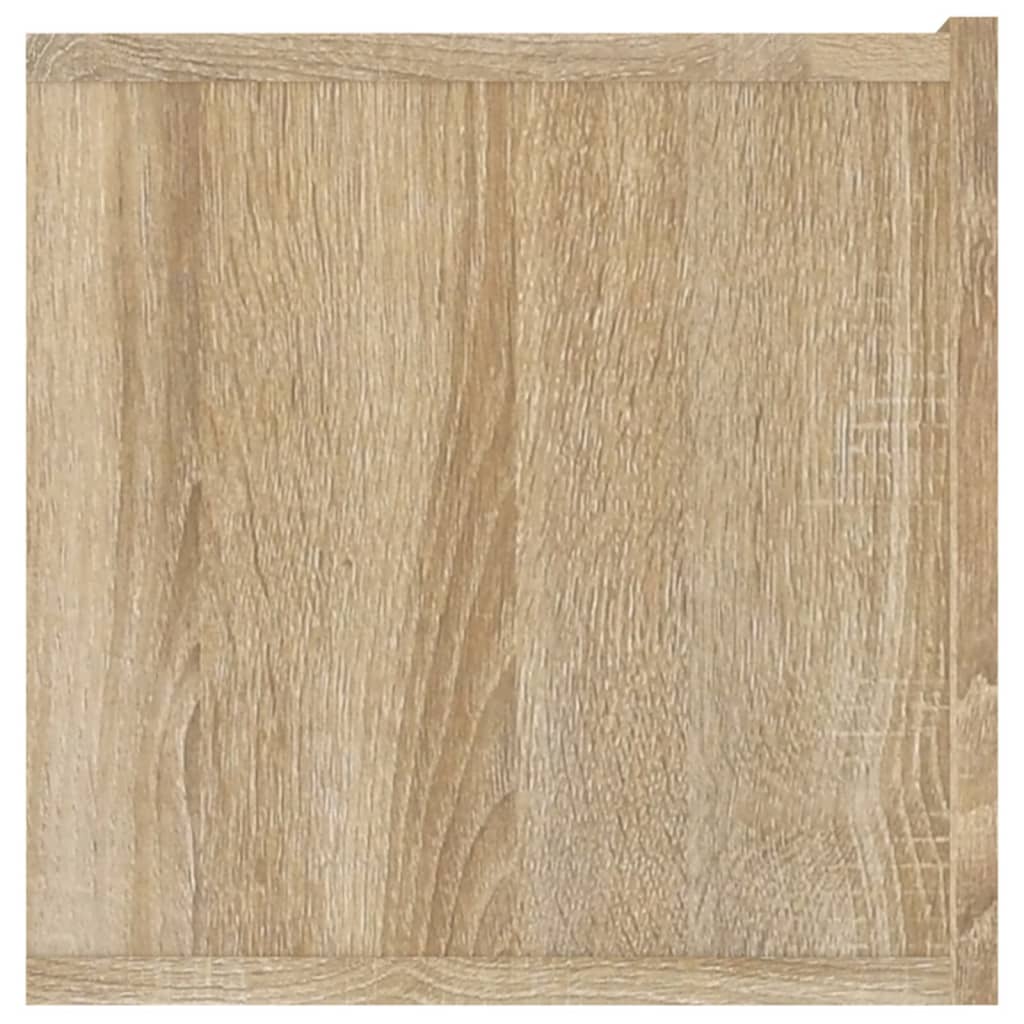 Meubles TV 2 pcs chêne sonoma 80x30x30 cm bois d'ingénierie