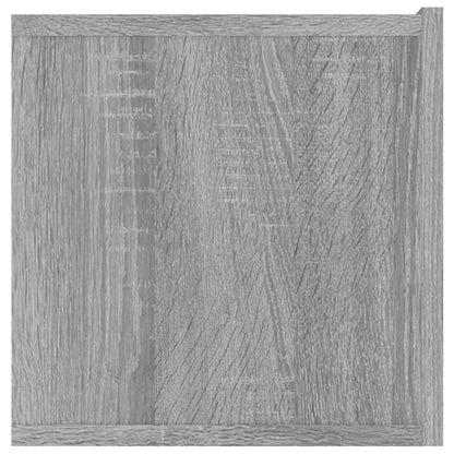 Meubles TV 2 pcs sonoma gris 80x30x30 cm bois d'ingénierie