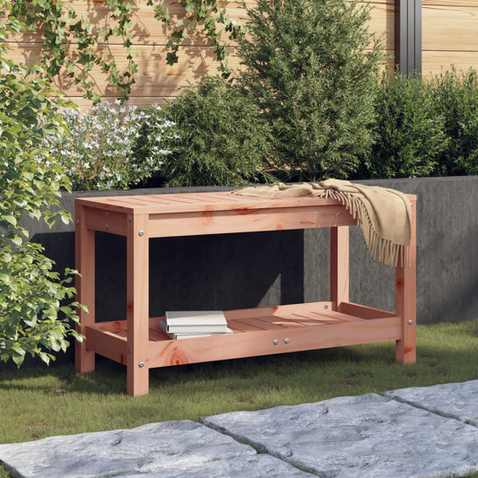 Banc de jardin 82,5x35x45 cm bois massif Douglas