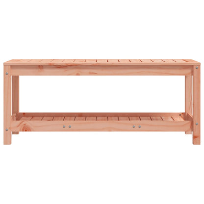 Banc de jardin 108x35x45 cm bois massif Douglas