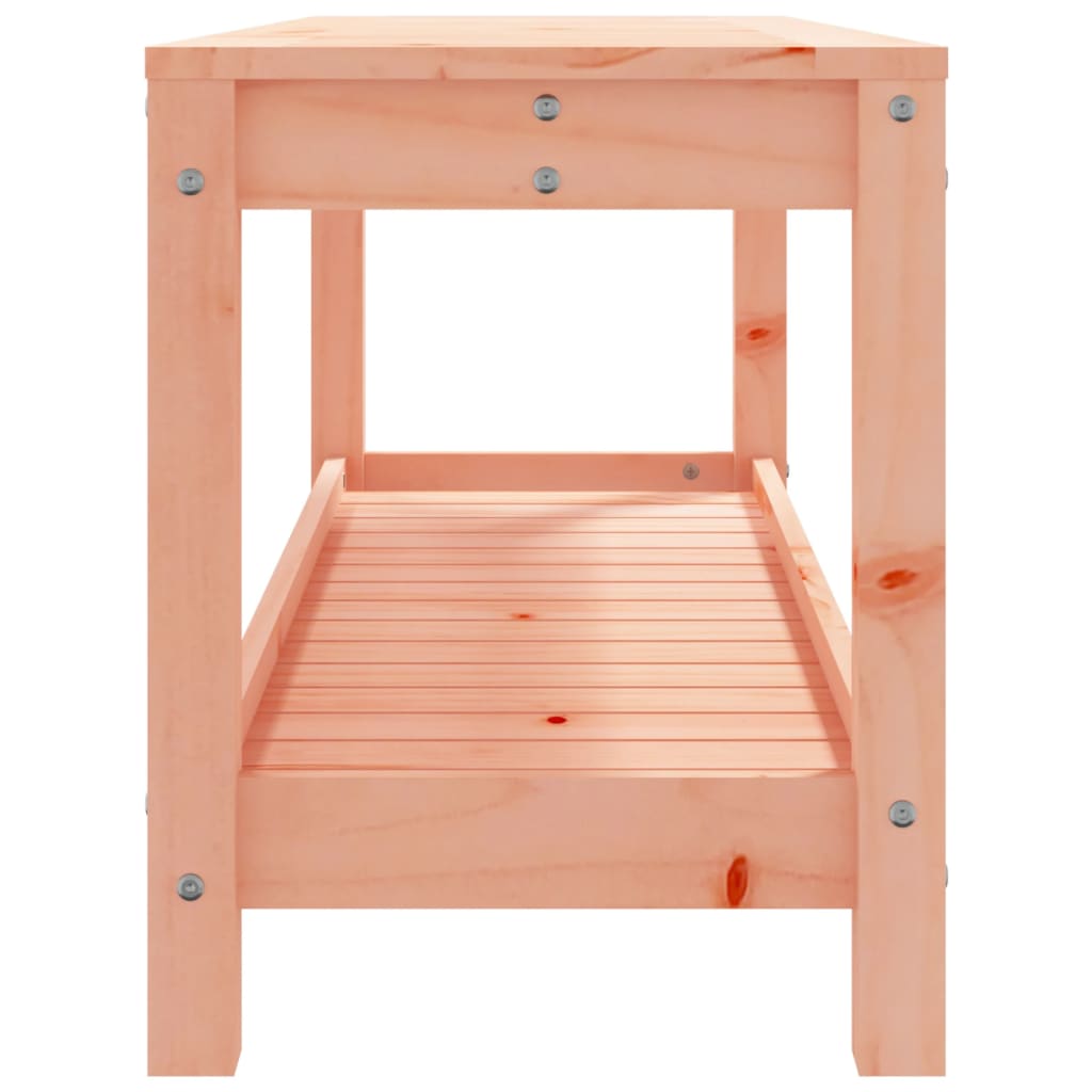 Banc de jardin 108x35x45 cm bois massif Douglas