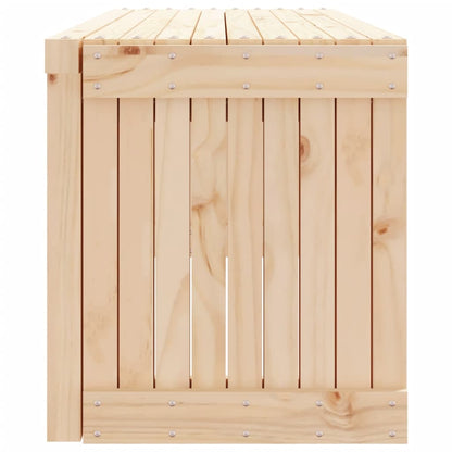 Banc de jardin extensible 212,5x40,5x45 cm bois massif de pin