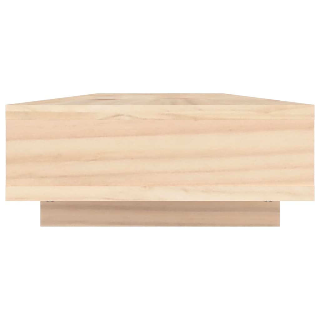 Support pour moniteur 100x27x14 cm Bois de pin solide