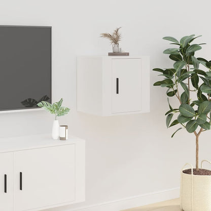 Wall mounted TV cabinets 2 pcs White 40x34.5x40 cm