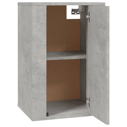 Meubles TV muraux 2 pcs Gris béton 40x34,5x60 cm