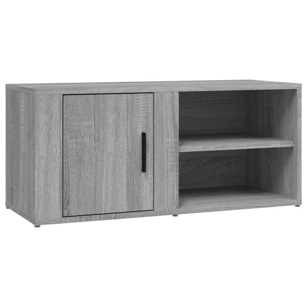 Meubles TV 2 pcs Sonoma gris 80x31,5x36 cm Bois d'ingénierie