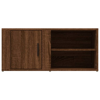 Meubles TV 2 pcs Chêne marron 80x31,5x36 cm Bois d'ingénierie