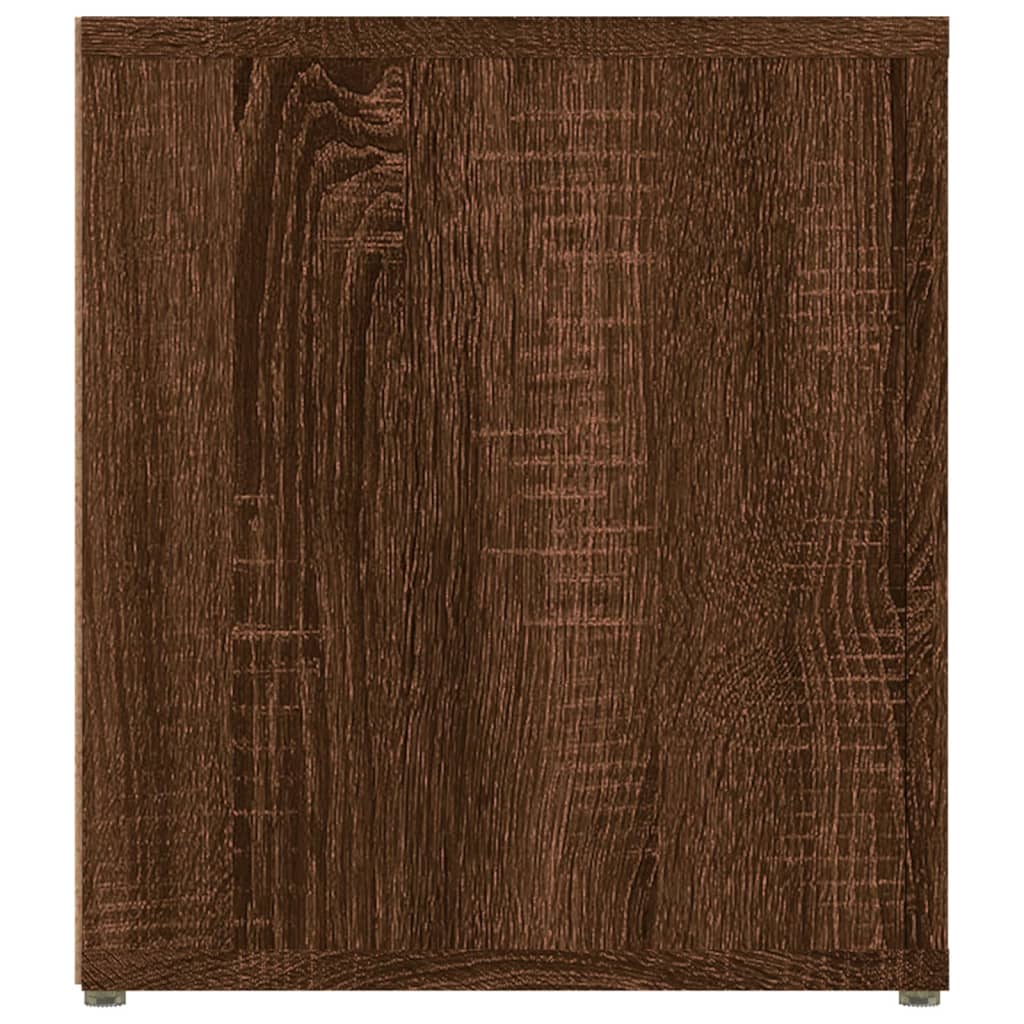 Meubles TV 2 pcs Chêne marron 80x31,5x36 cm Bois d'ingénierie