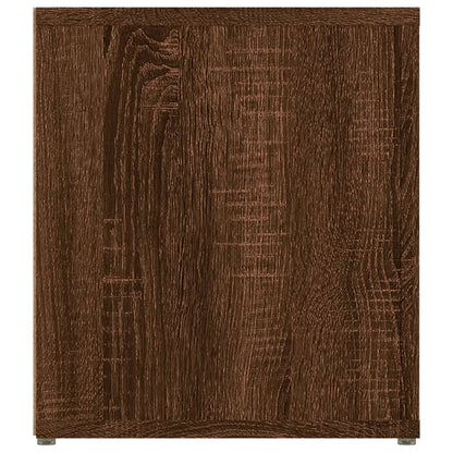 Meubles TV 2 pcs Chêne marron 80x31,5x36 cm Bois d'ingénierie