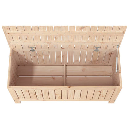 Boîte de rangement de jardin 108x42,5x54 cm Bois massif de pin