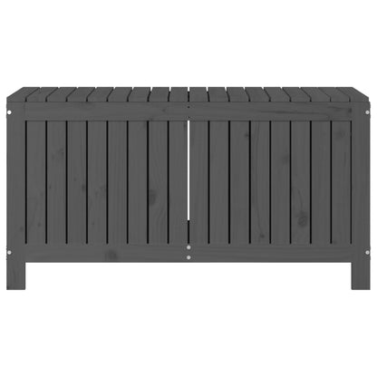 Boîte de rangement de jardin Gris 115x49x60 cm Bois de pin