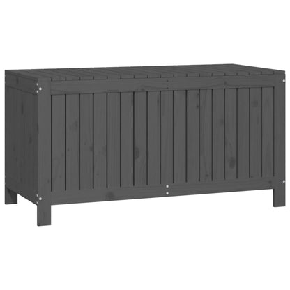 Boîte de rangement de jardin Gris 121x55x64 cm Bois de pin