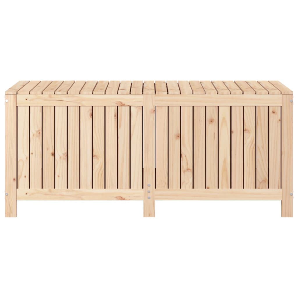 Boîte de rangement de jardin 147x68x64 cm Bois massif de pin