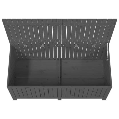 Boîte de rangement de jardin Gris 147x68x64 cm Bois de pin