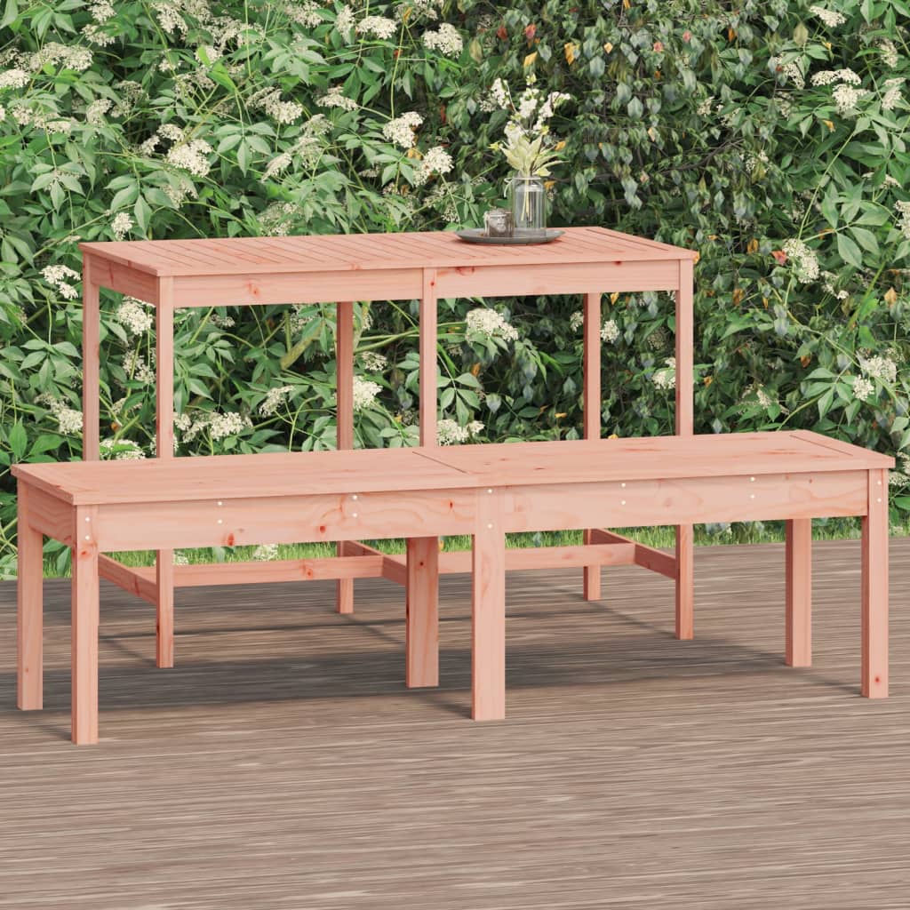 Banc de jardin à 2 places 159,5x44x45 cm bois massif de douglas