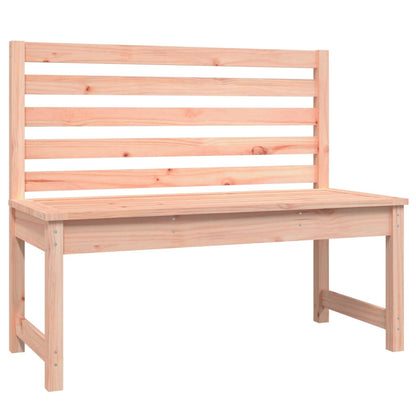 Banc de jardin 109 cm bois massif de douglas