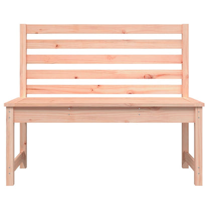 Banc de jardin 109 cm bois massif de douglas