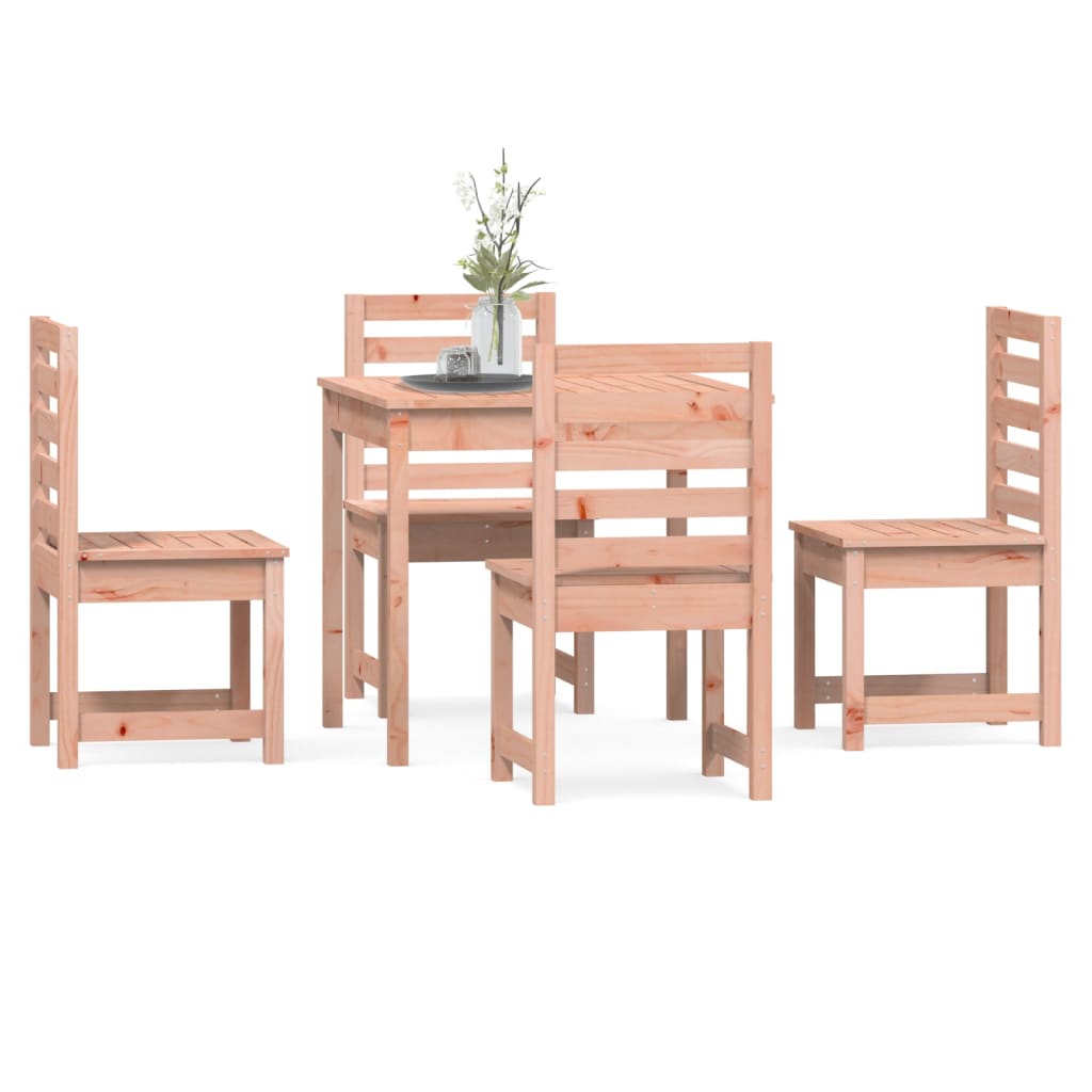 Ensemble à manger de jardin 5 pcs bois massif Douglas