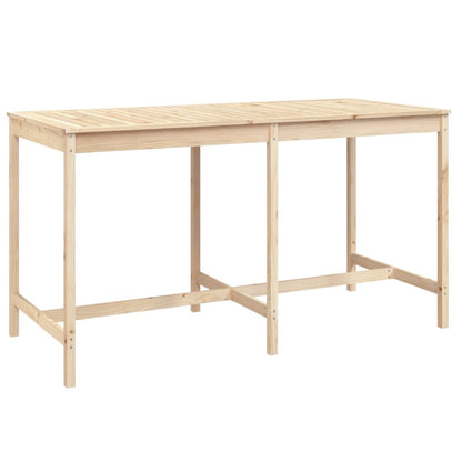 Ensemble de bar de jardin 9 pcs Bois de pin massif