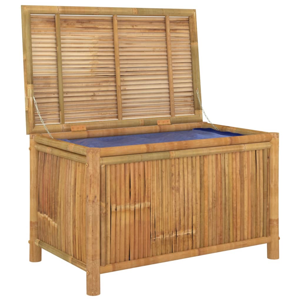 Boîte de rangement de jardin 90x52x55 cm Bambou