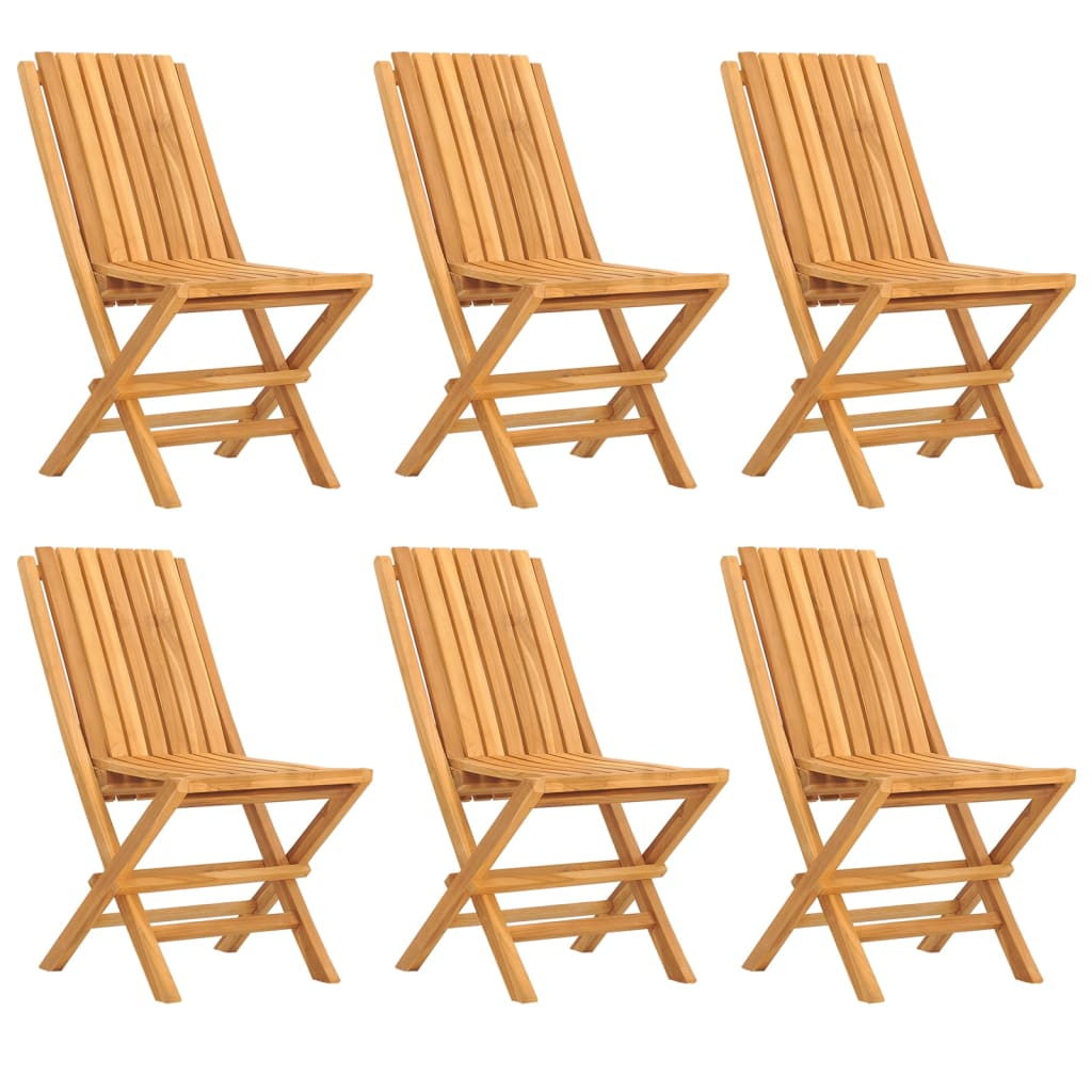 Ensemble à manger de jardin 7 pcs Bois de teck solide