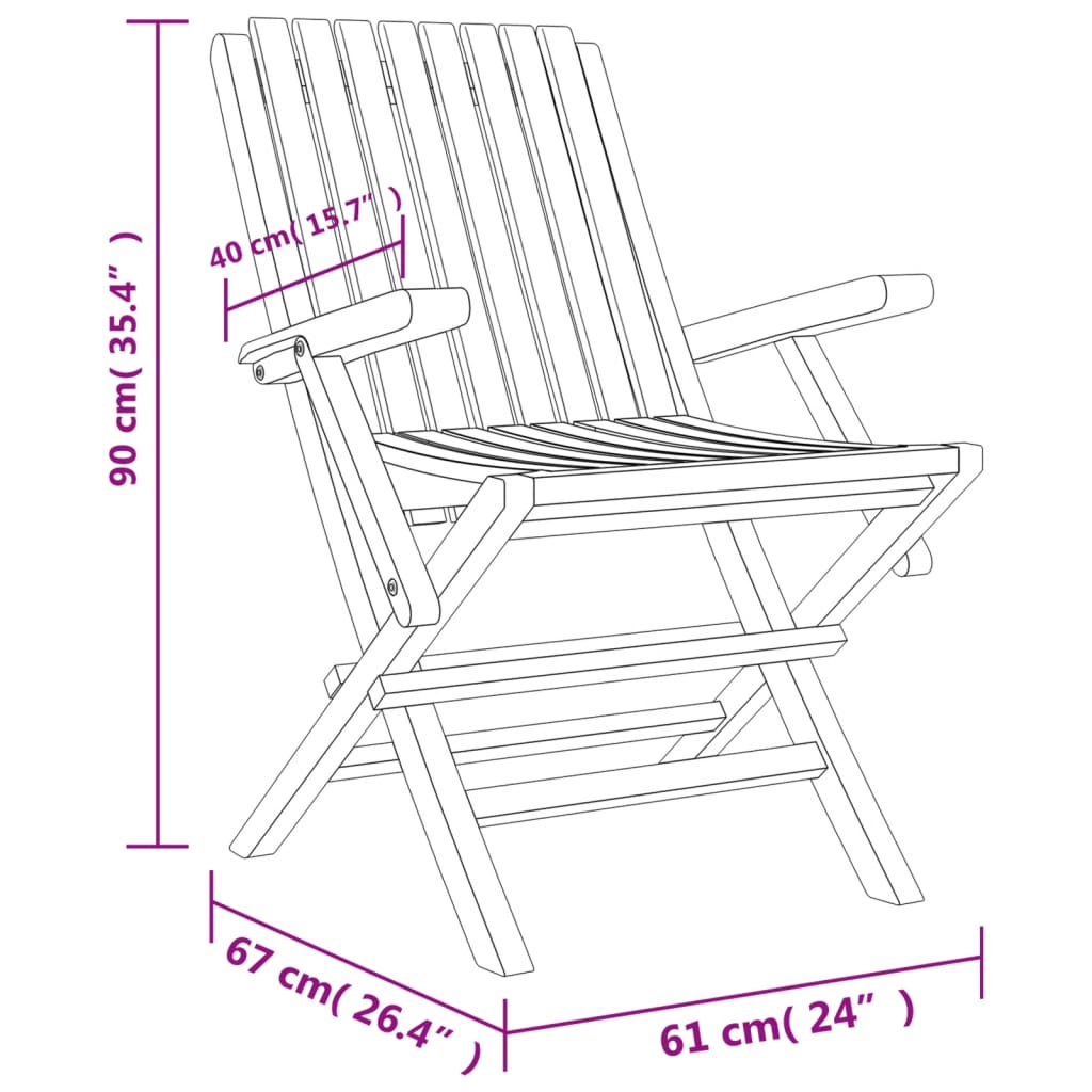 Ensemble à manger de jardin 7 pcs Bois de teck solide