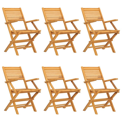 Ensemble à manger de jardin 7 pcs Bois de teck solide